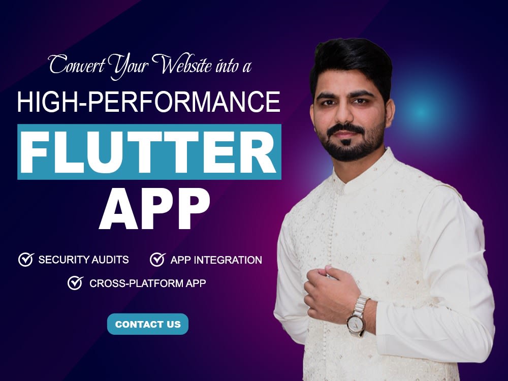 Your Website Converted Into High-Performance Flutter App. | Upwork
