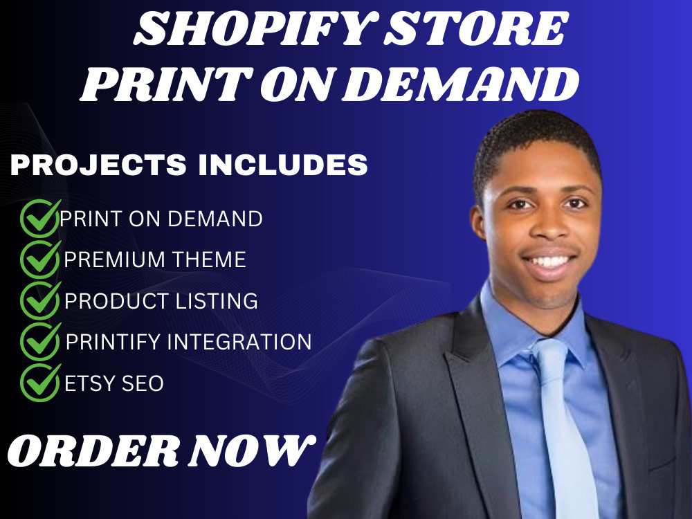 High-Converting Print on Demand Shopify Store + Winning Designs, POD ...