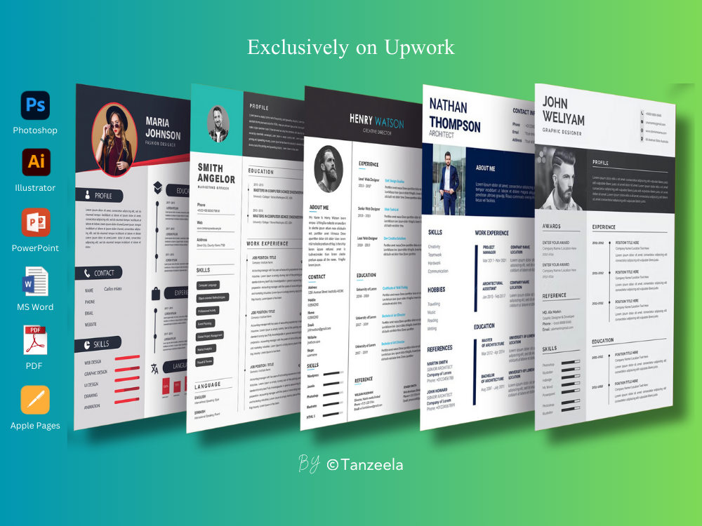 Professional CV, Resume, Cover letter, and Linkedin Optimization Design ...