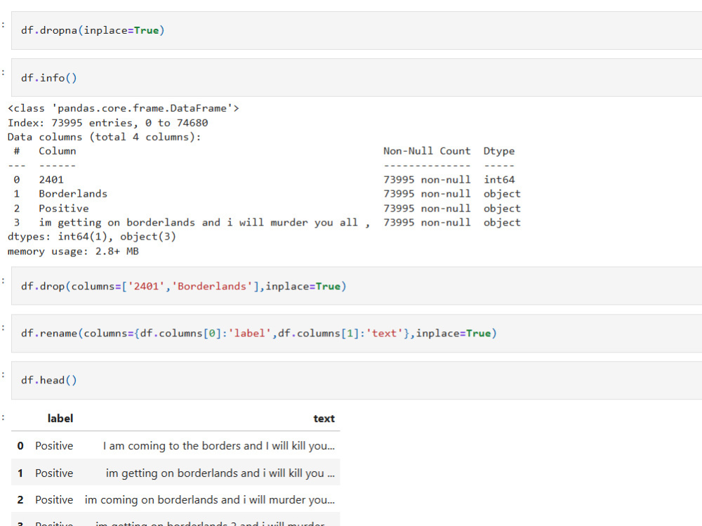 Machine learning model text classification | Upwork