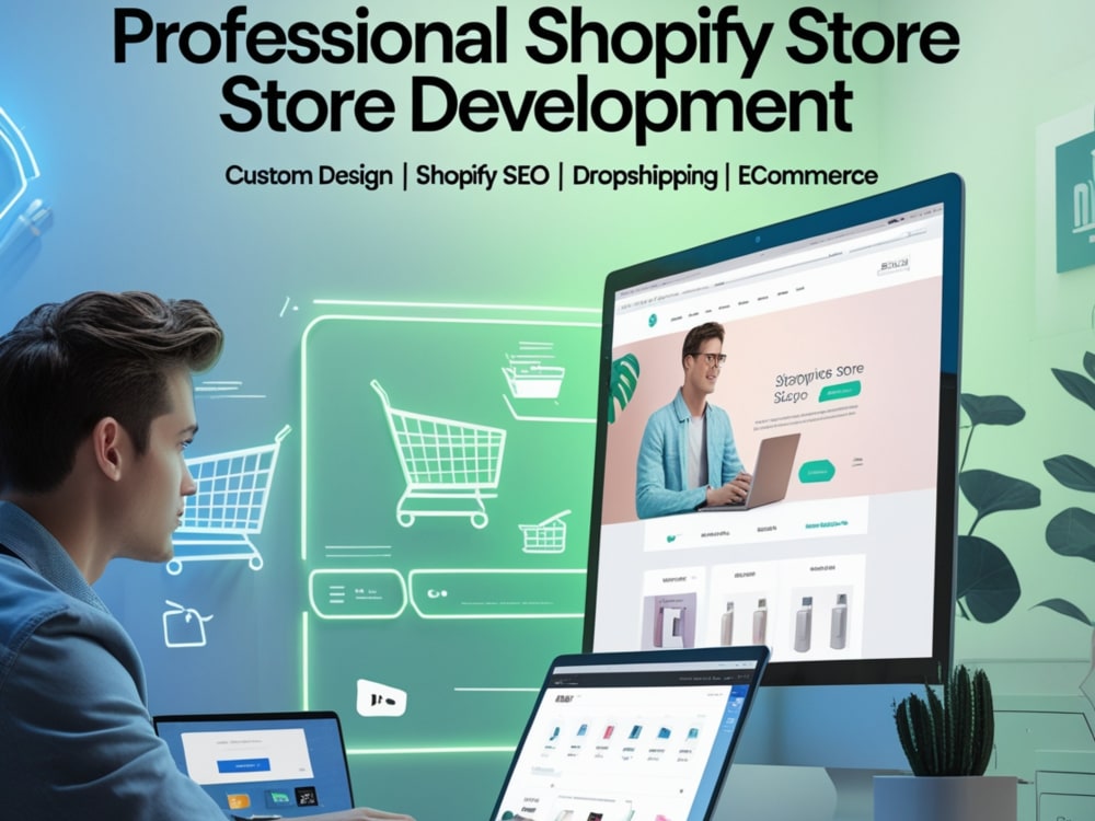 A Responsive Shopify Store Design & Shopify Website Development | Upwork