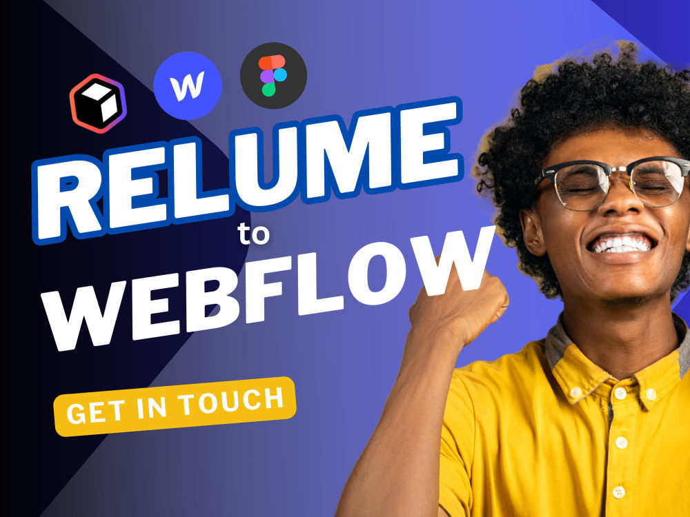 , relume to webflow, webflow cms, ecommerce, figma to webflow | Upwork