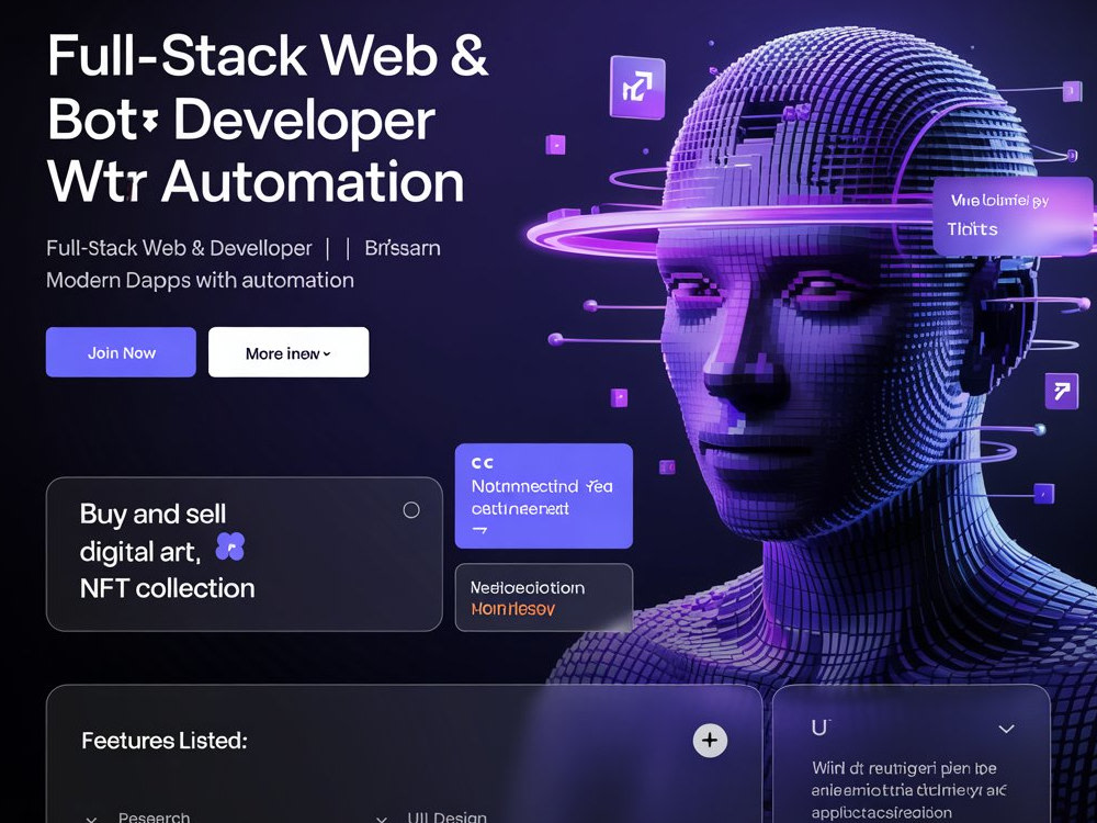 Full-Stack Web & Bot Developer | Build Modern dApps with Automation ...
