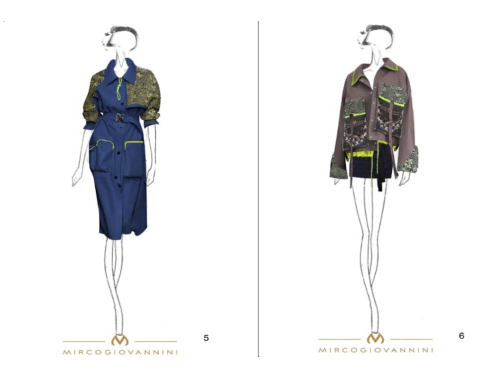 A Capsule collection design (sketch+ tech packs) | Upwork