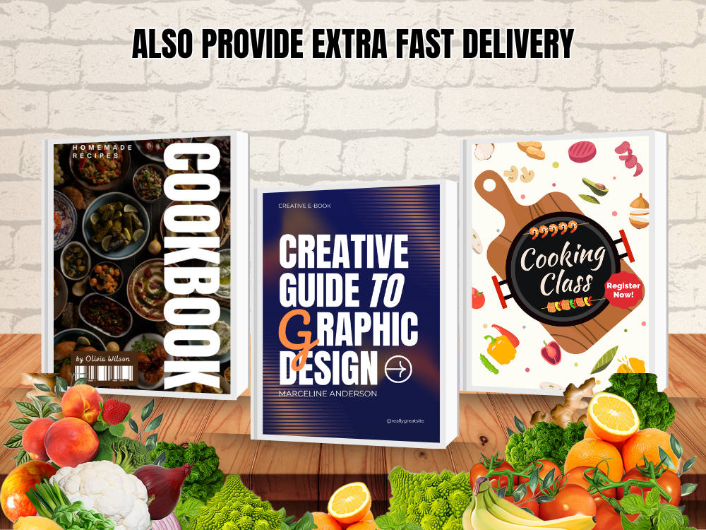 Stunning recipe, cookbooks and E book with unique and creative design ...