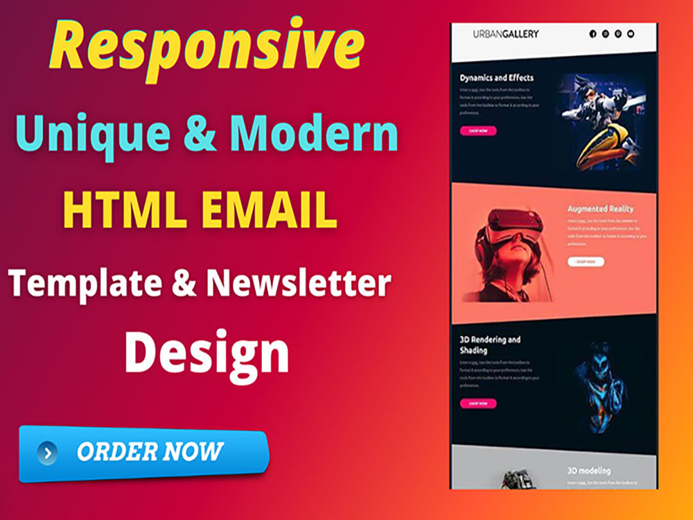 Email Template Development in 6 hours | PSD to HTML Email Design Expert ...