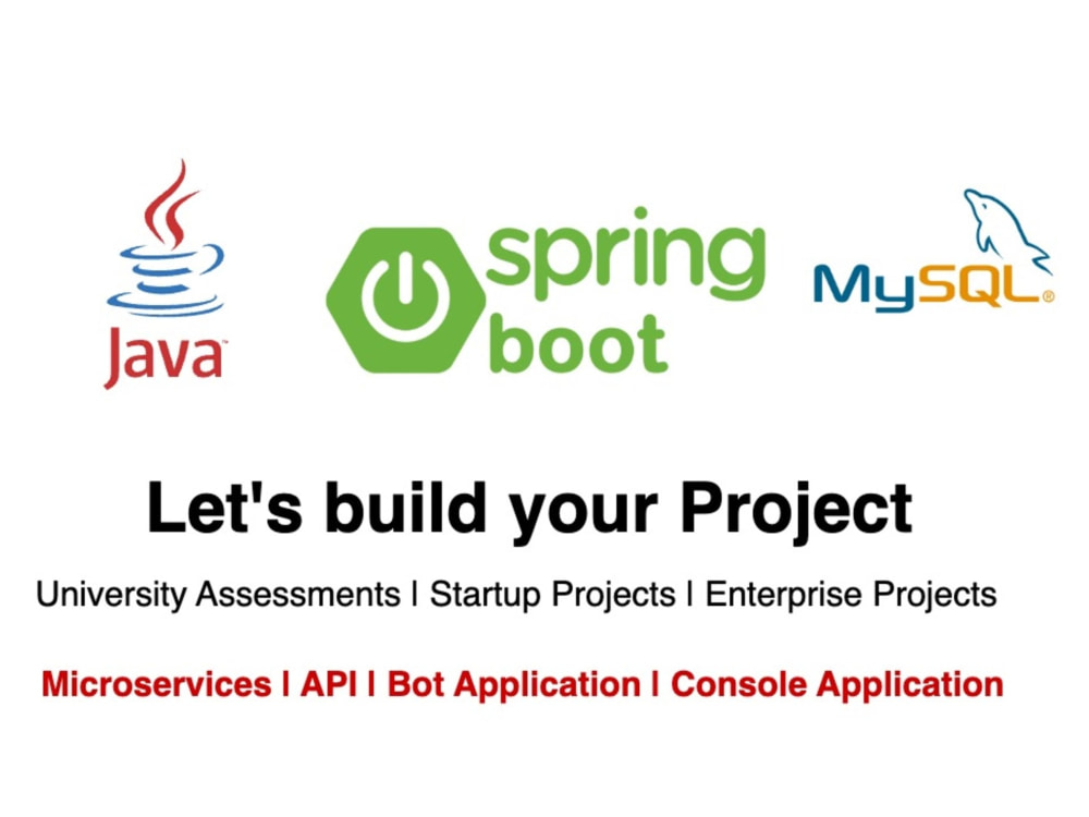 A clean standard java, spring boot project according to your ...