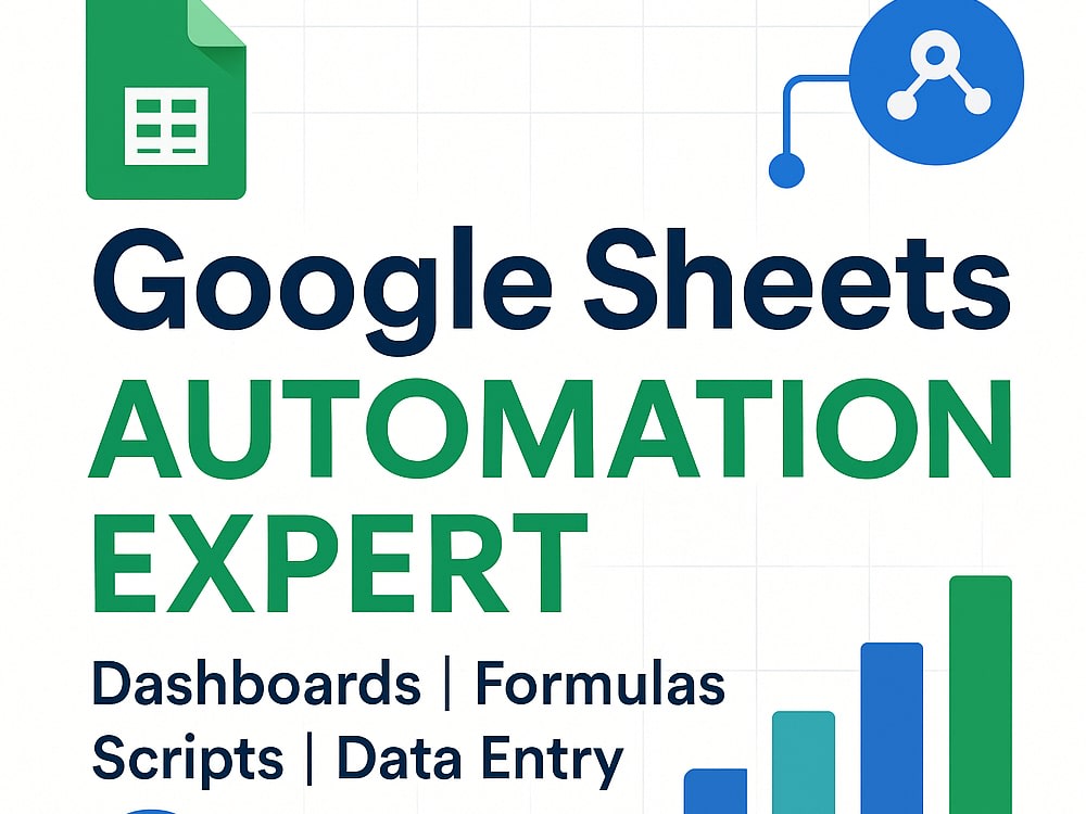 Your Google Sheets automated and make your work easier | Upwork