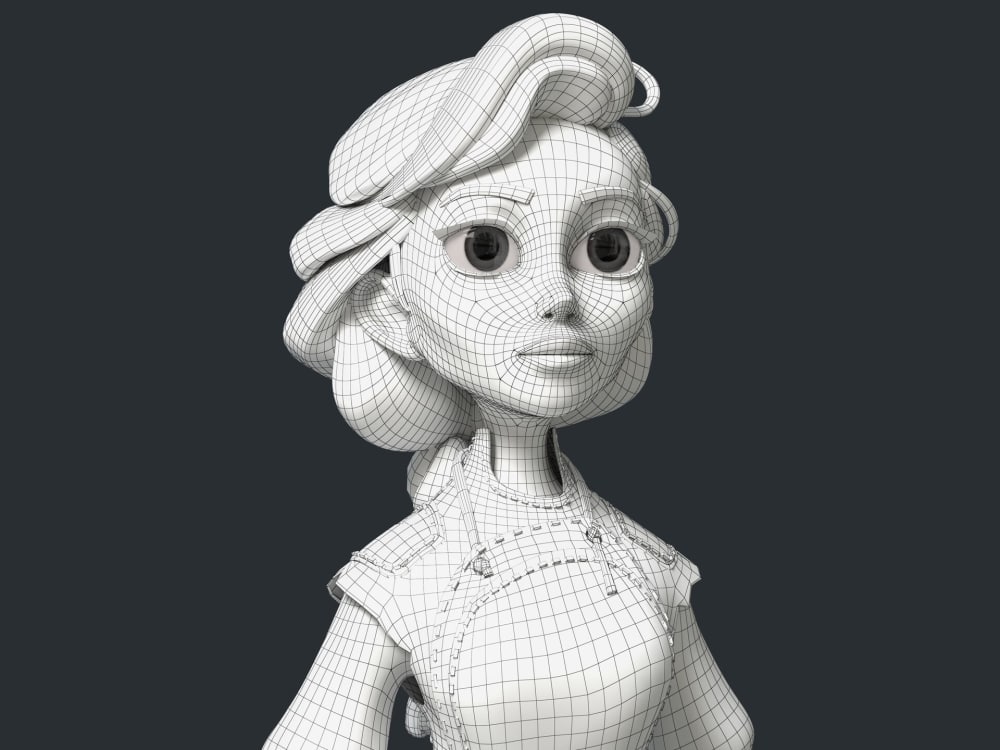 3d character modeling 3d character rigging 3d stylized character 3d kid ...