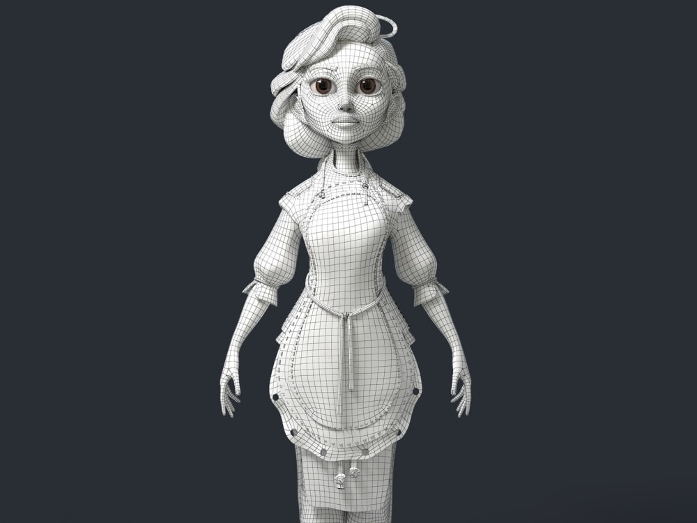 3d character modeling 3d character rigging 3d stylized character 3d kid ...