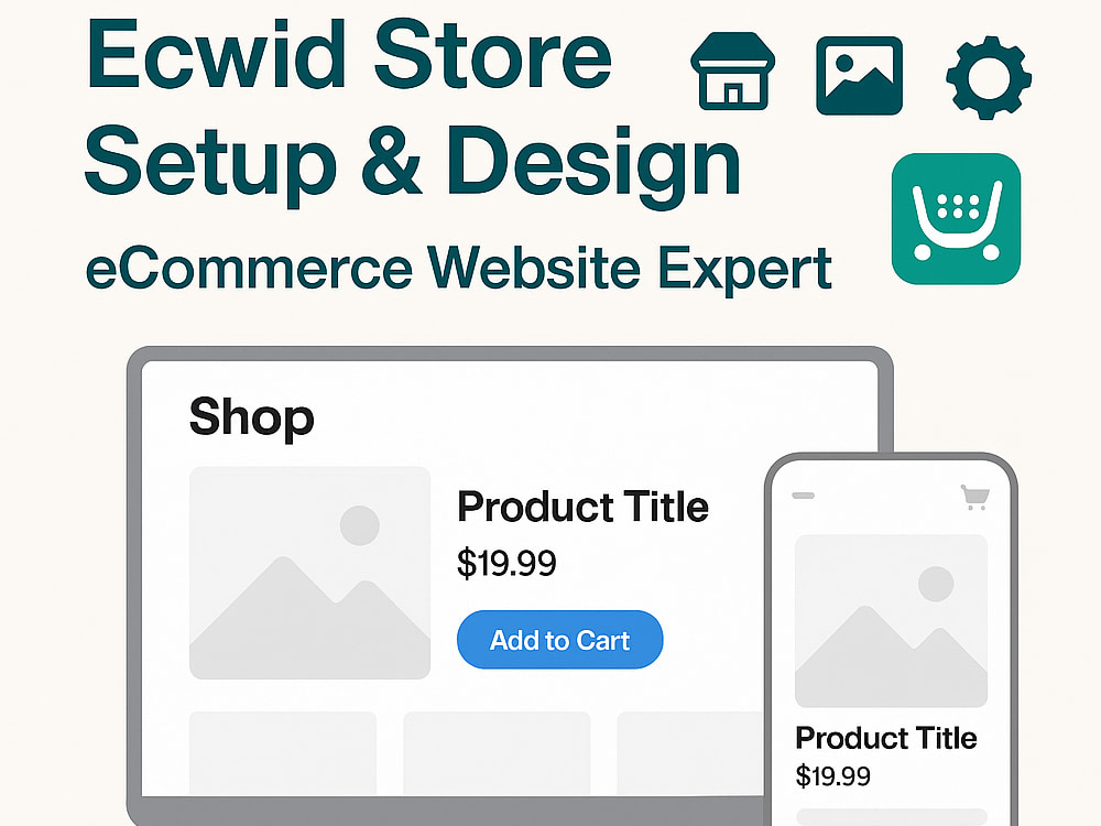 Ecwid Store Setup, Design & Redesign ecwid for Your eCommerce Business ...