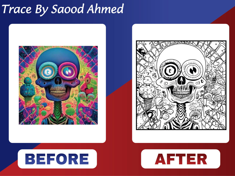 Manually Vectorize Sketch or Line Art into Clean Vector Files | Upwork