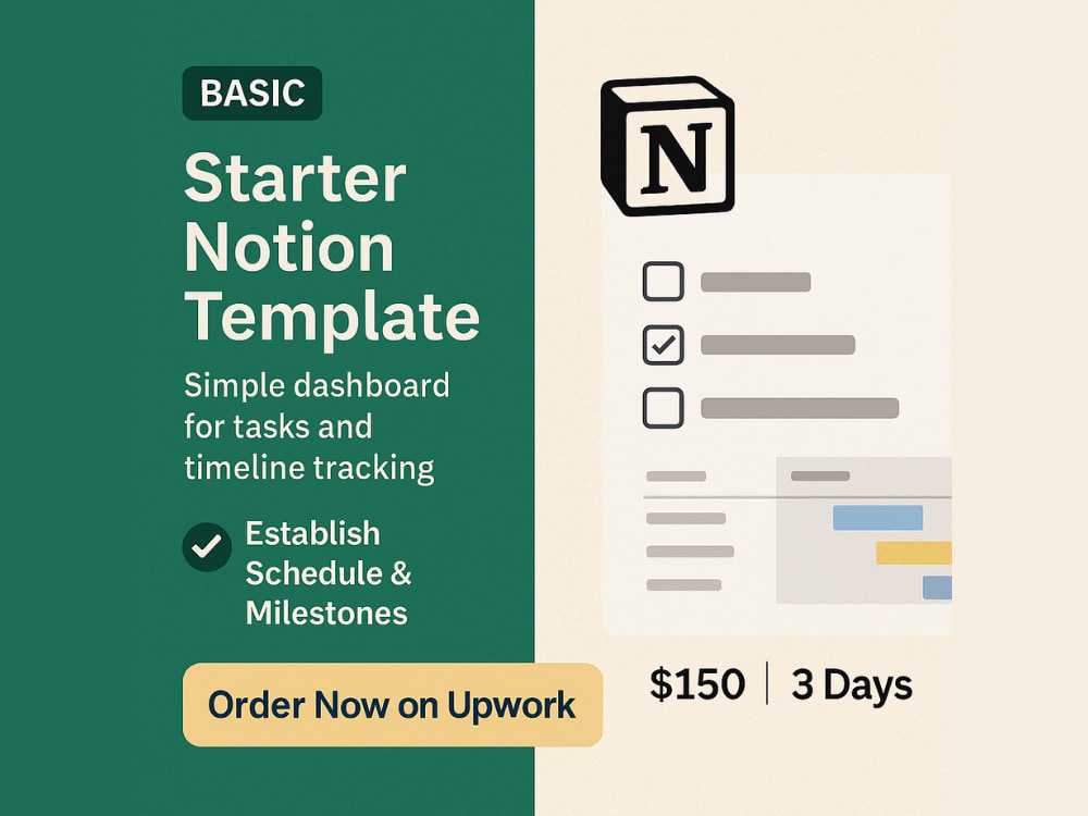 Custom Notion Dashboard for Civil Engineering Project Management | Upwork