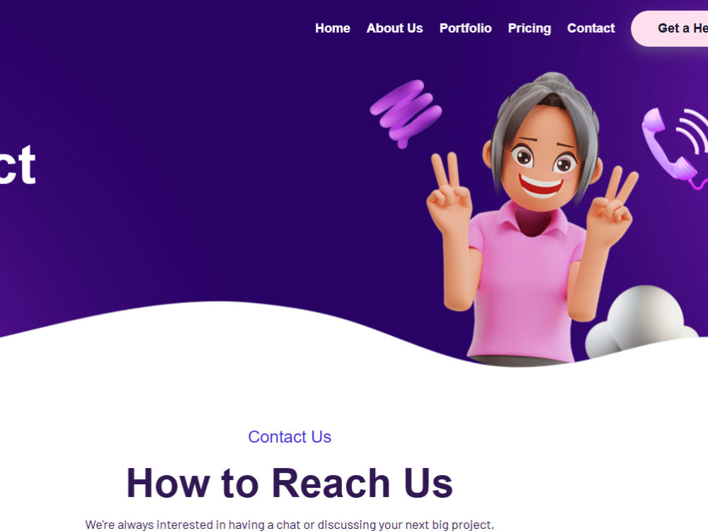 Modern Portfolio Website with Next.js + Tailwind | Upwork
