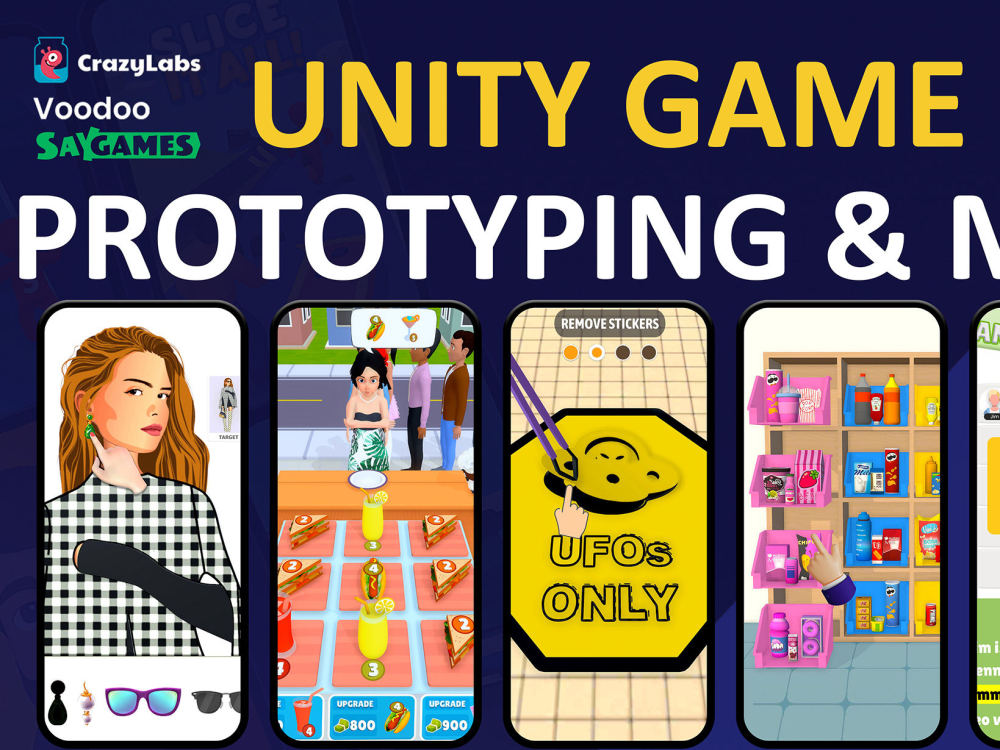 A unity 3d game prototype for mvp, testing, or pitching | Upwork