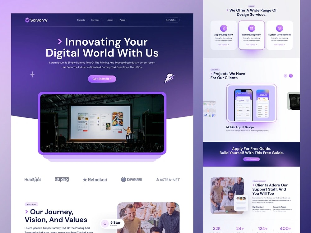 A Professional Agency Website UI/UX Design in Figma | Upwork