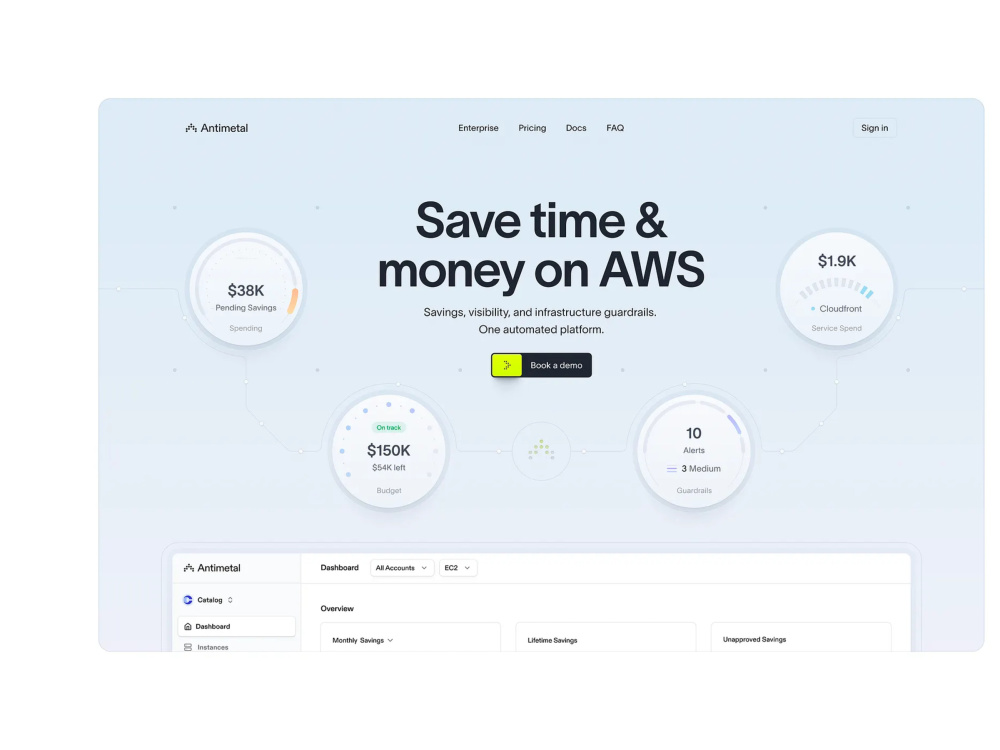 A Modern SaaS Cloud Control System Website | Upwork
