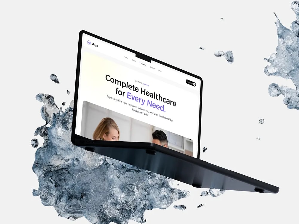 A Modern Healthcare Website UI/UX Design in Figma | Upwork