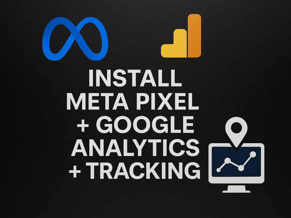 Install Meta Pixel + Google Analytics + Tracking | Upwork