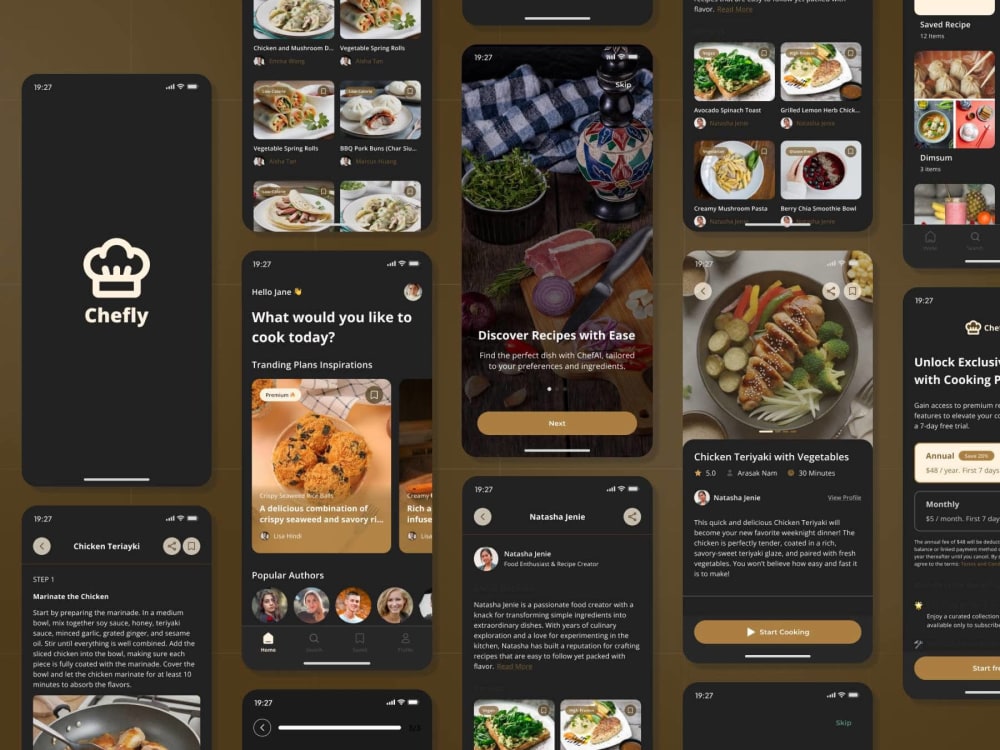 A fully android and iOS mobile app designed and developed with Flutter ...