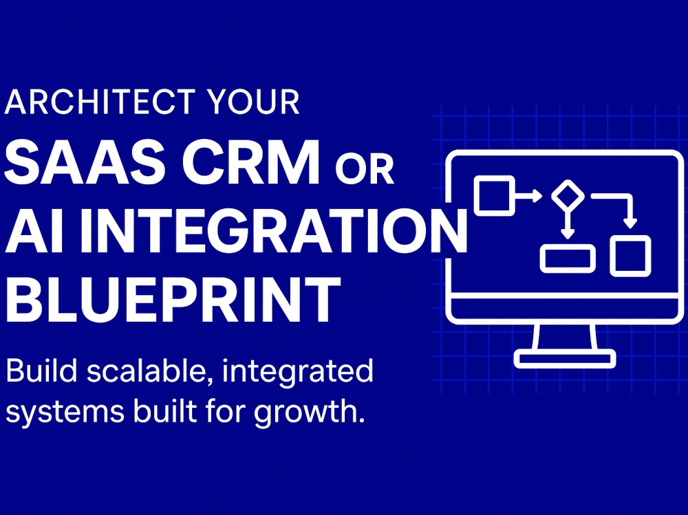 Architect Your SaaS CRM or AI Integration Blueprint | Upwork