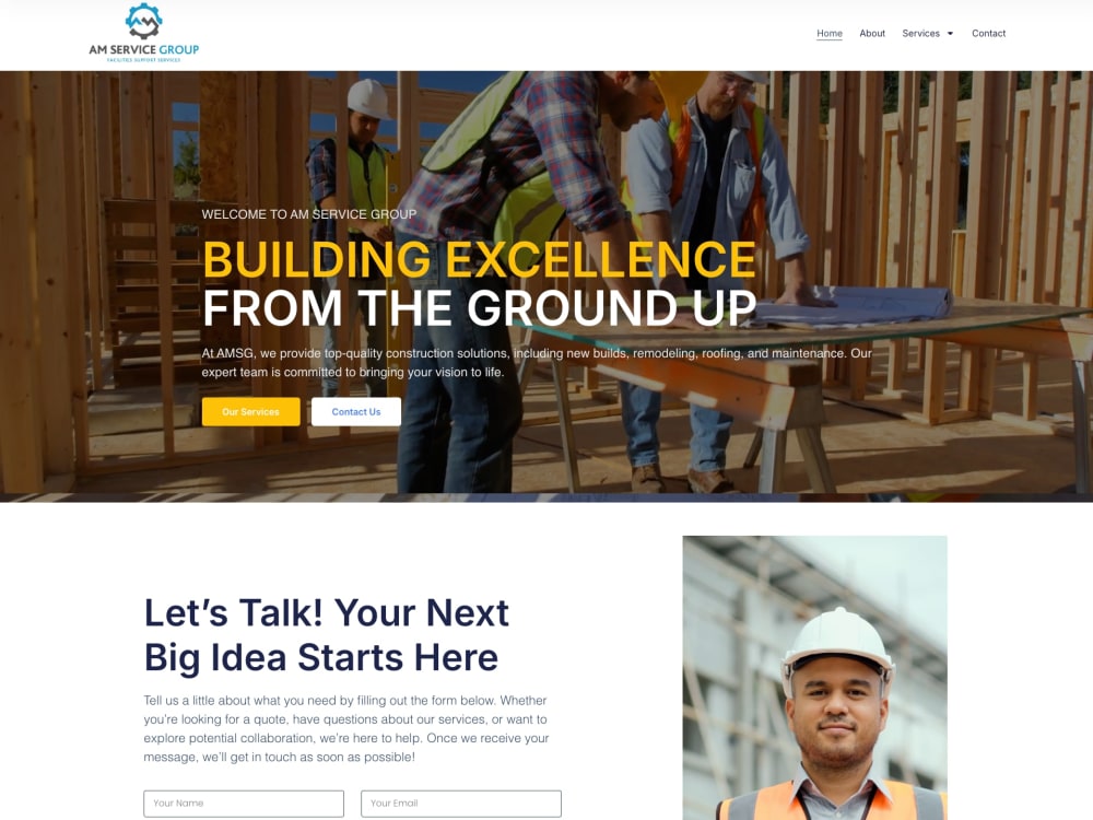 A professionally designed WordPress website built with Elementor | Upwork