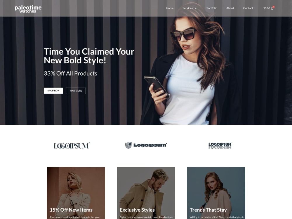 A professionally designed WordPress website built with Elementor | Upwork
