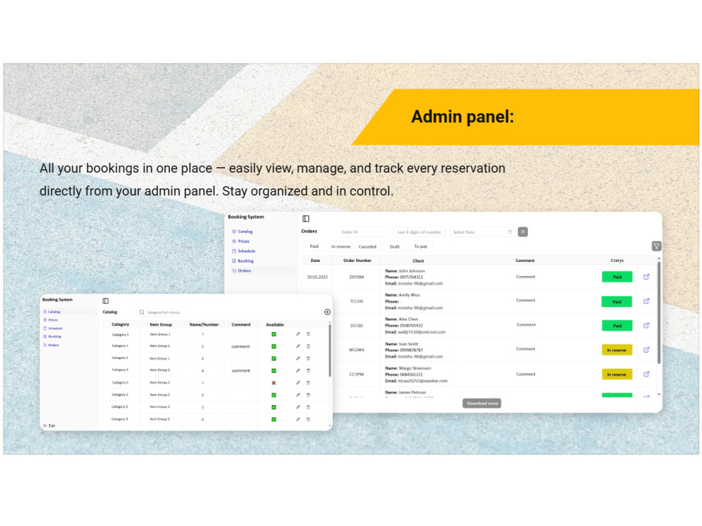 Customizable Online Booking System to enhance your service and boost ...