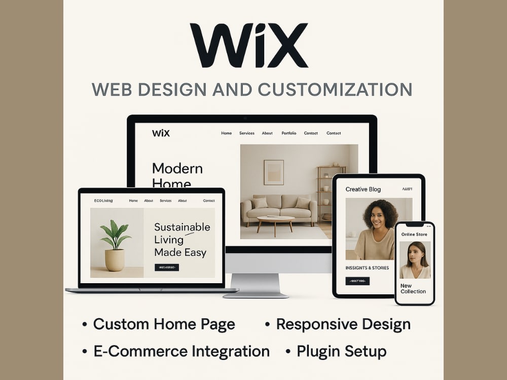 A Wix website or redesign a Wix website or Wix web design | Upwork