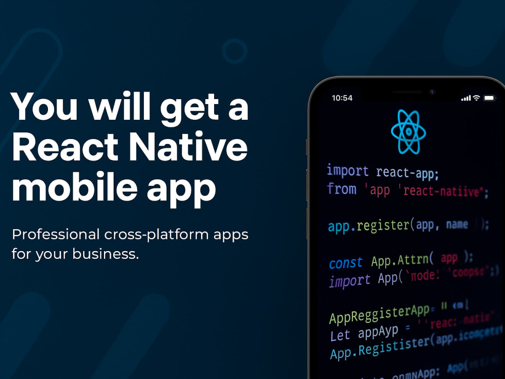 Custom React Native Mobile App Development for Android & iOS | Upwork