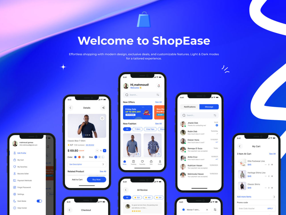 E-commerce application built with Flutter | Upwork