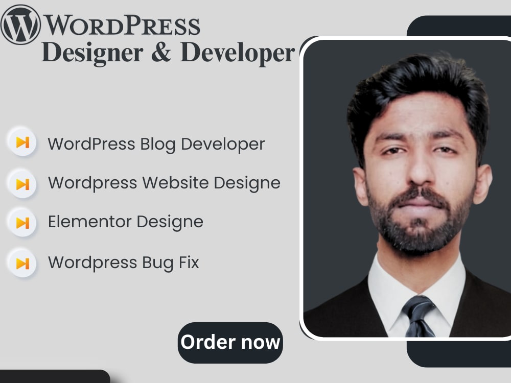 Wordpress developer & designer Expert, elementor designer pro ...