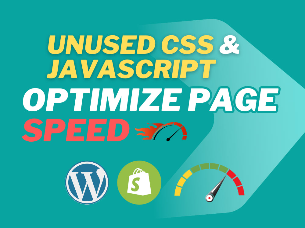 Optimize PageSpeed and Fix Unused CSS & JS for Wordpress and Shopify ...