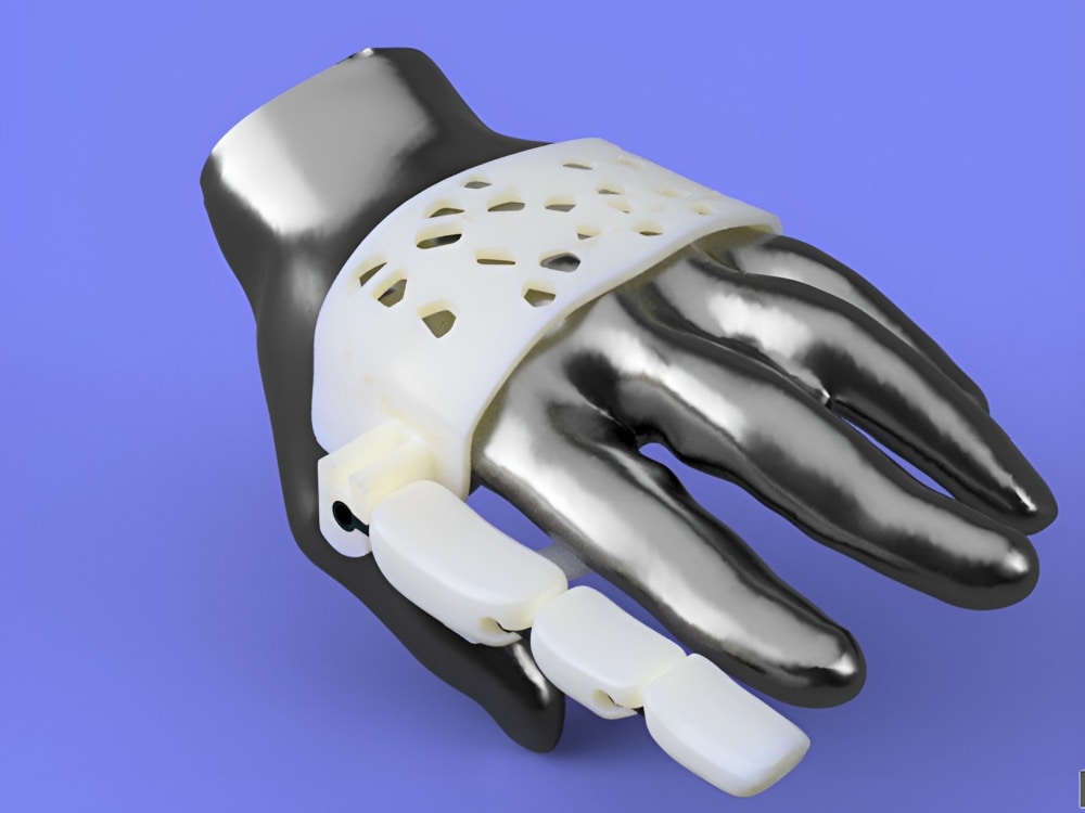 A 3D printable prosthetic arm/leg design for prototyping or educational ...