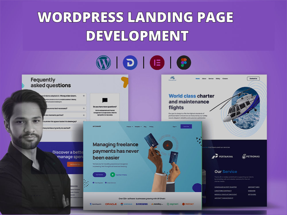 Responsive High Converting Landing Page Design | One-Page WordPress ...
