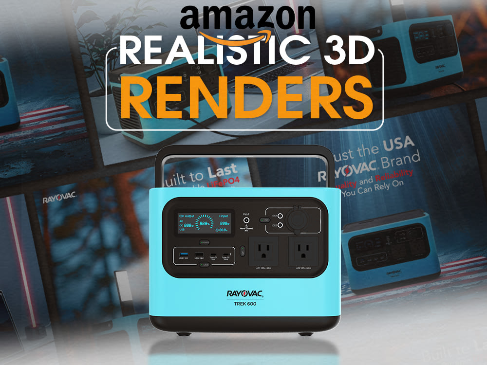 High-Quality 3D Product Rendering for E-commerce & Amazon Listings | Upwork