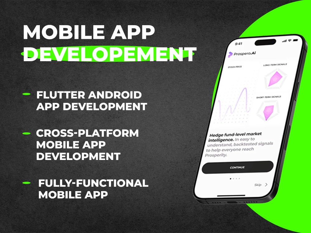 Mobile app development for Android & iOS with Flutter App Developer ...