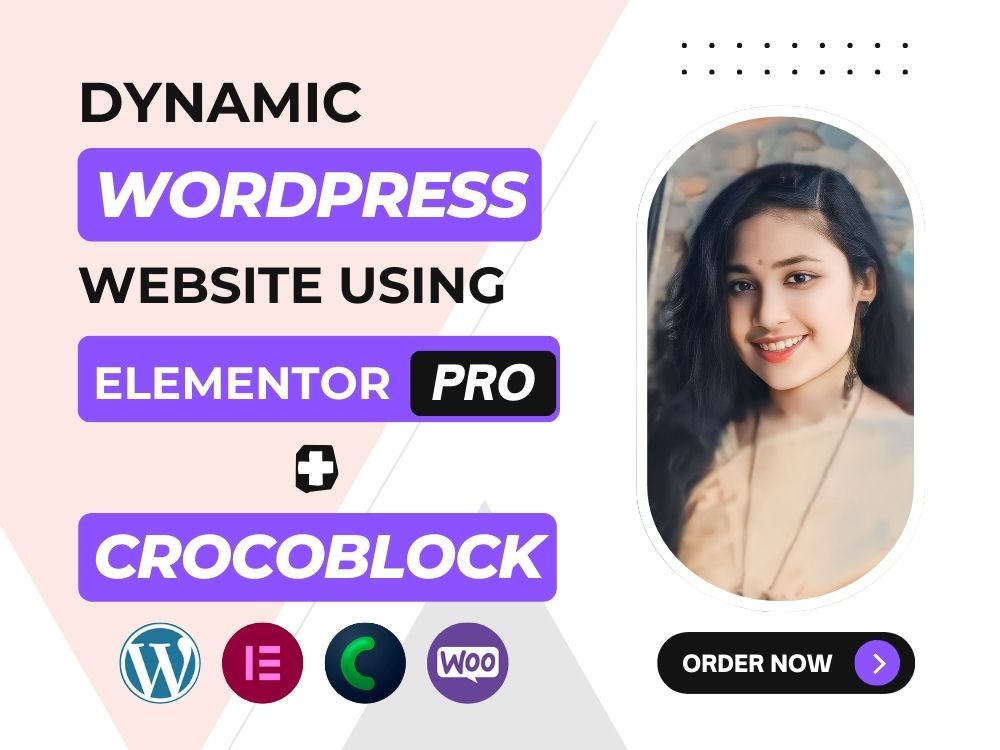 A design or redesign wordpress website with elementor pro and ...
