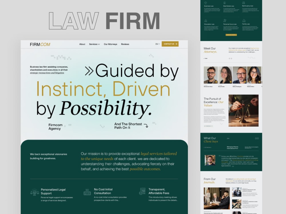 Website Landing Page UI UX design in Figma | Upwork