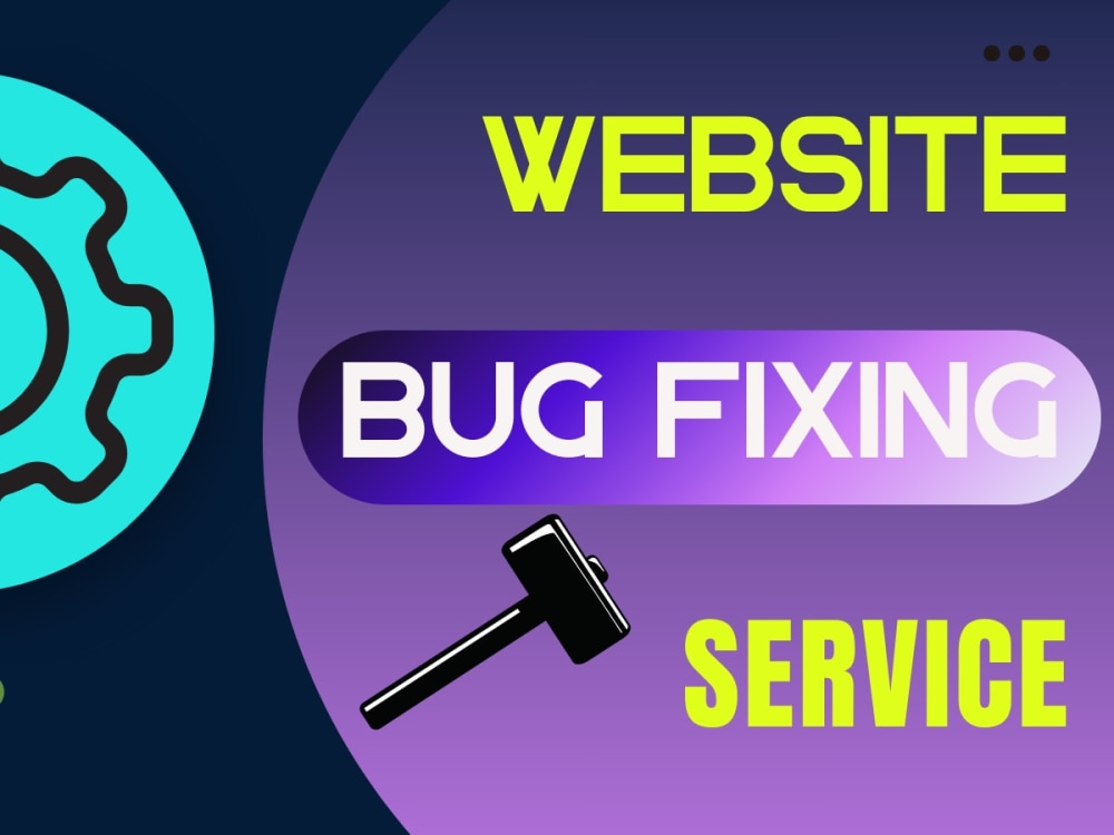 Bugs and errors fixed for your website | Upwork