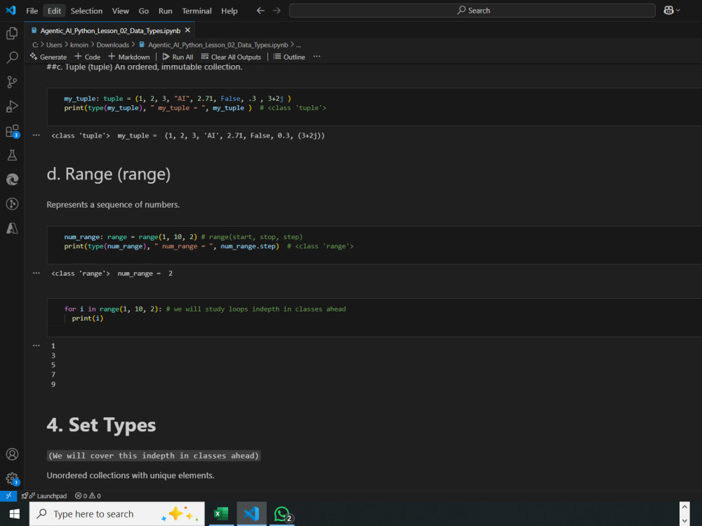 A 1-hour Lesson Python Coding and Support Material. | Upwork