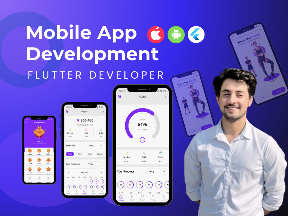 Flutter Developer for Android , IOS | Custom App Developer | Mobile ...