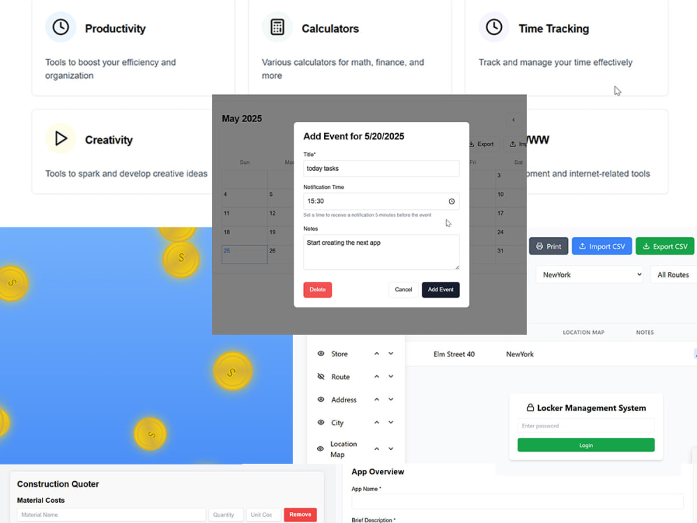 Fast MVP app development