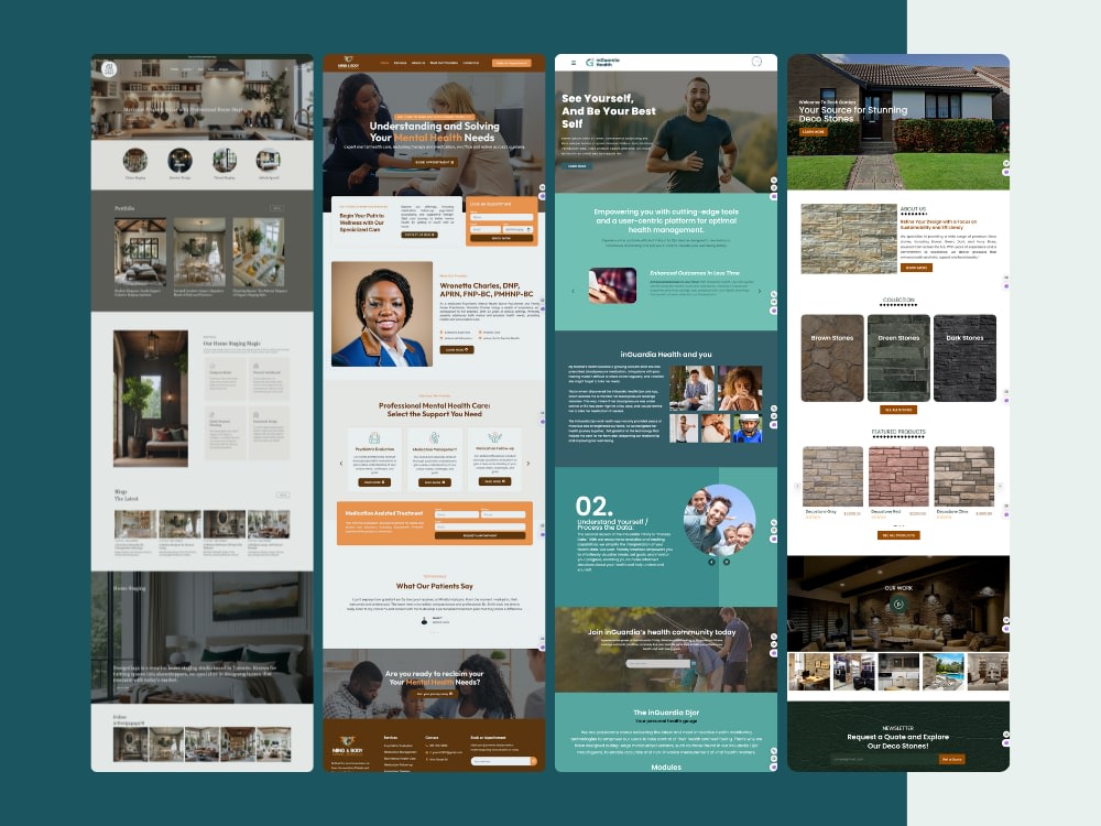 WordPress business website design and development using Elementor Pro ...