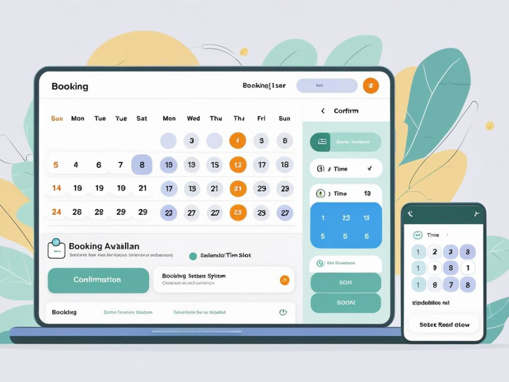 Booking App with Realtime Slot Selection & Notifications | Upwork