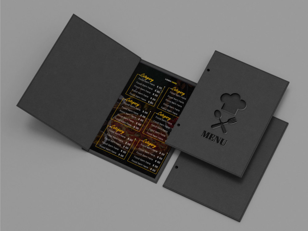 A Menu design , social media post and menu restaurant or food, food ...