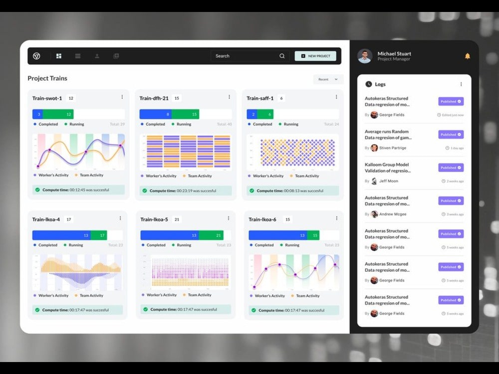 Dashboard and Web Application (MERN, MEAN, Full Stack & Automation ...