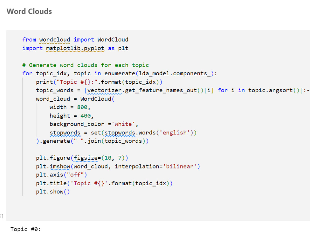 Text Topic Modeling & Sentiment Analysis Using Python NLP | Upwork