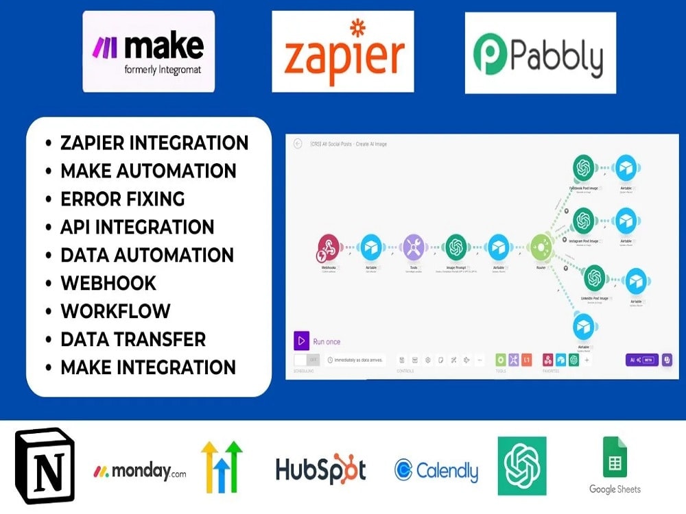 Make.com Expert | Make Automation & Integromat Automation Workflows ...