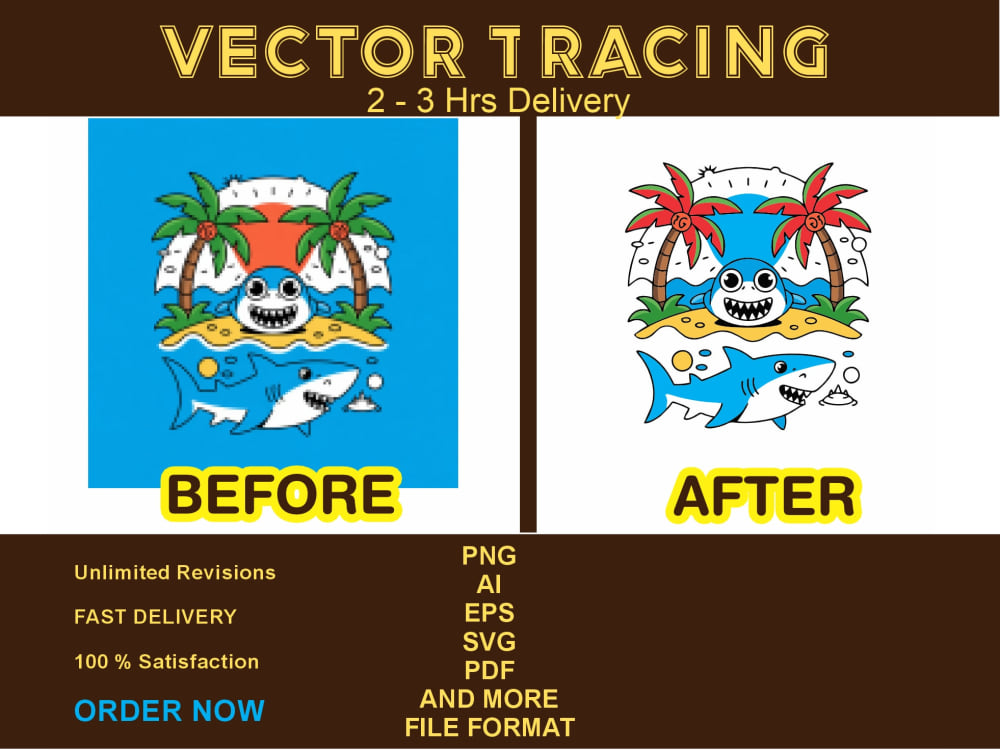 Vector tracing, convert logo to vector in high quality | Upwork